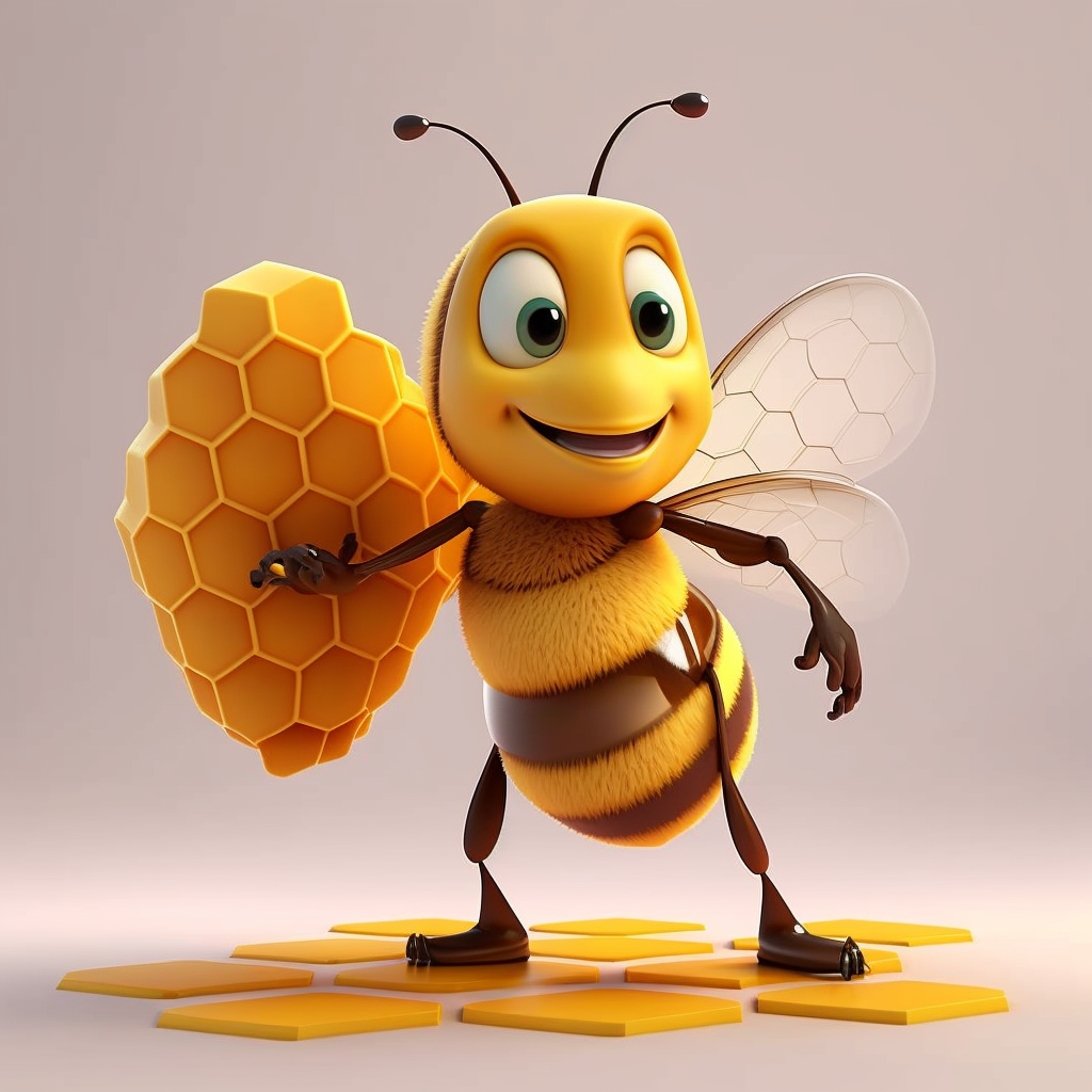 Bee With a Crown